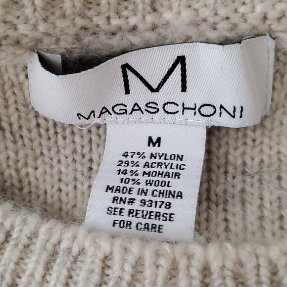 Magaschoni mohair/wool blend sweater sz M - Picture 4 of 4